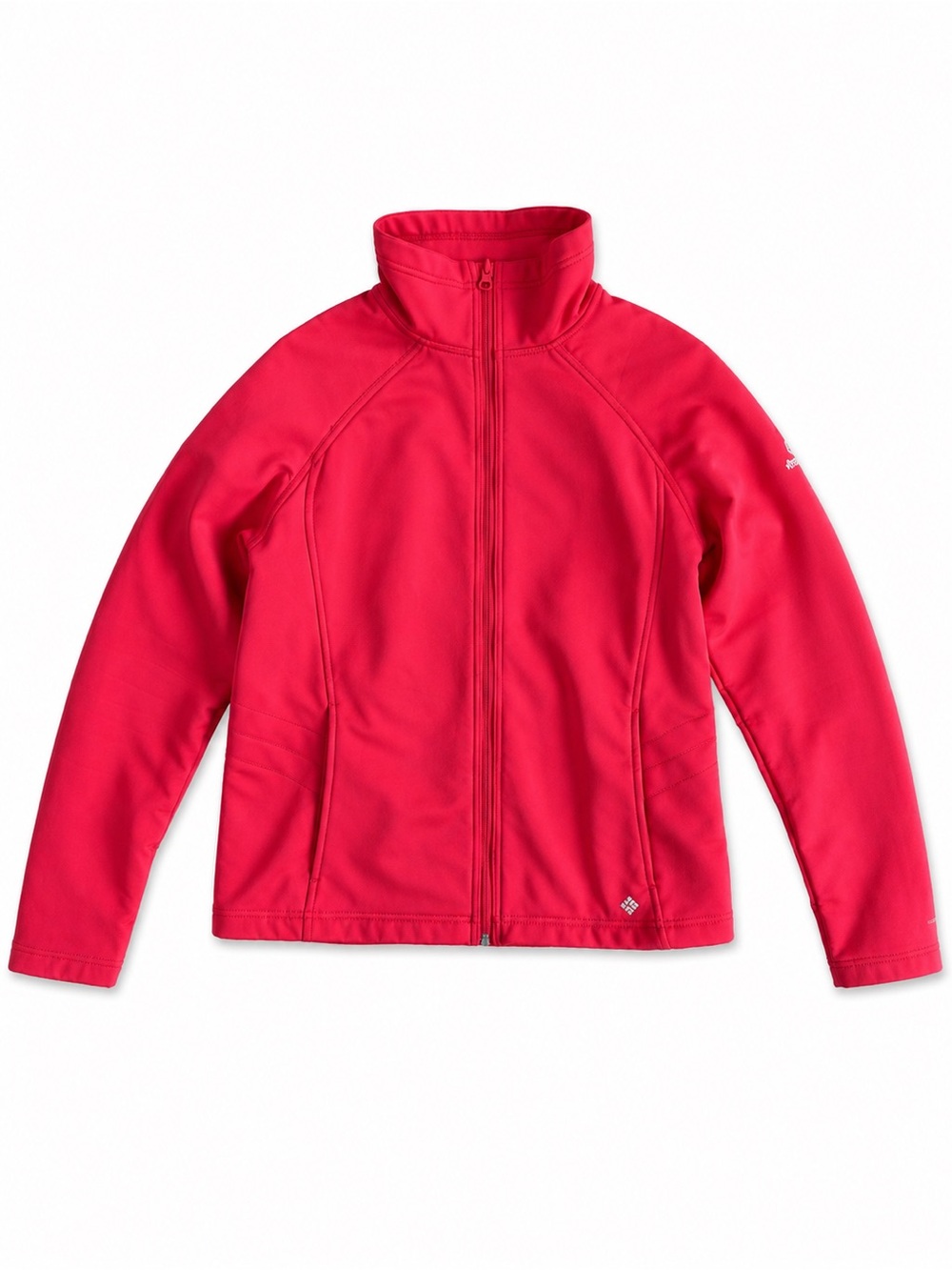 Columbia Omni-Shield Softshell Jacket Full Zip Fleece Lined Coral Women’s Large